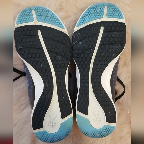 Kuru Quantum Women Athletic Tennis Shoe Sneaker Running Walk Jog Gray Blue 9 - Picture 8 of 10